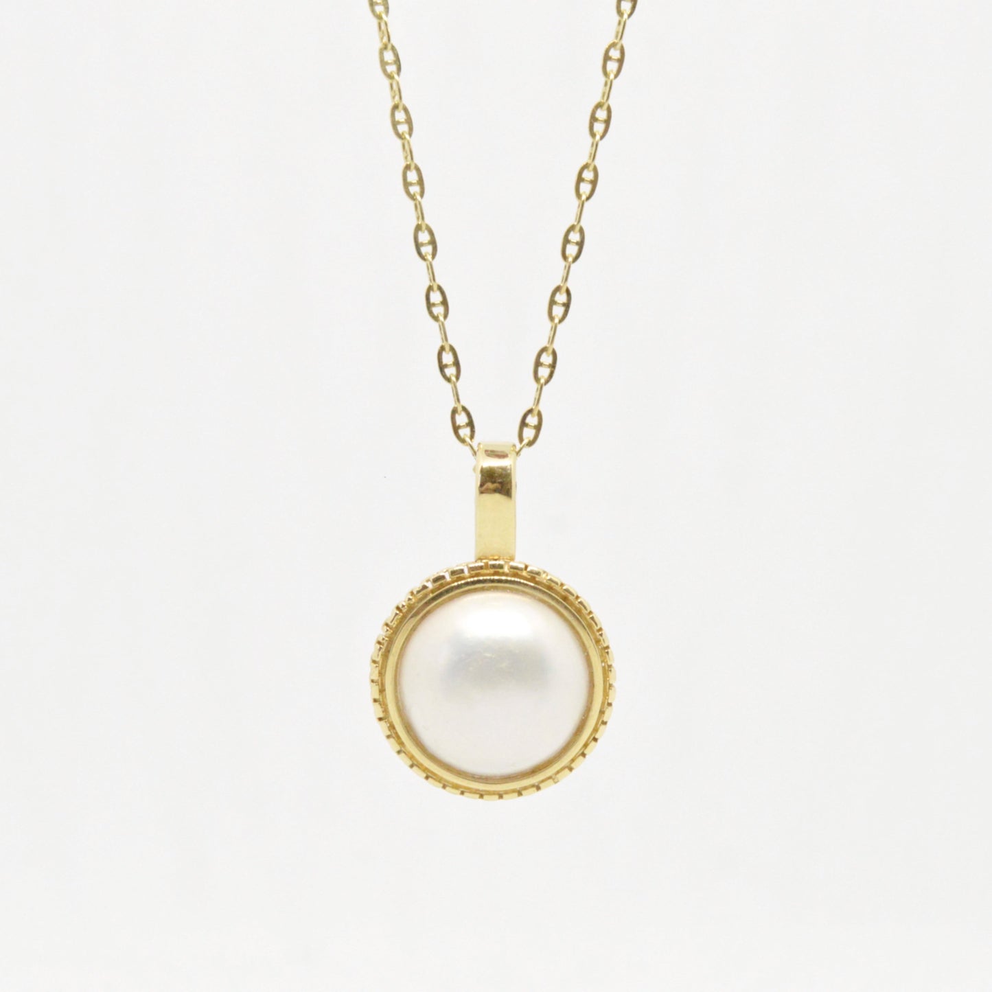  Pendentif Perle Mabé #45