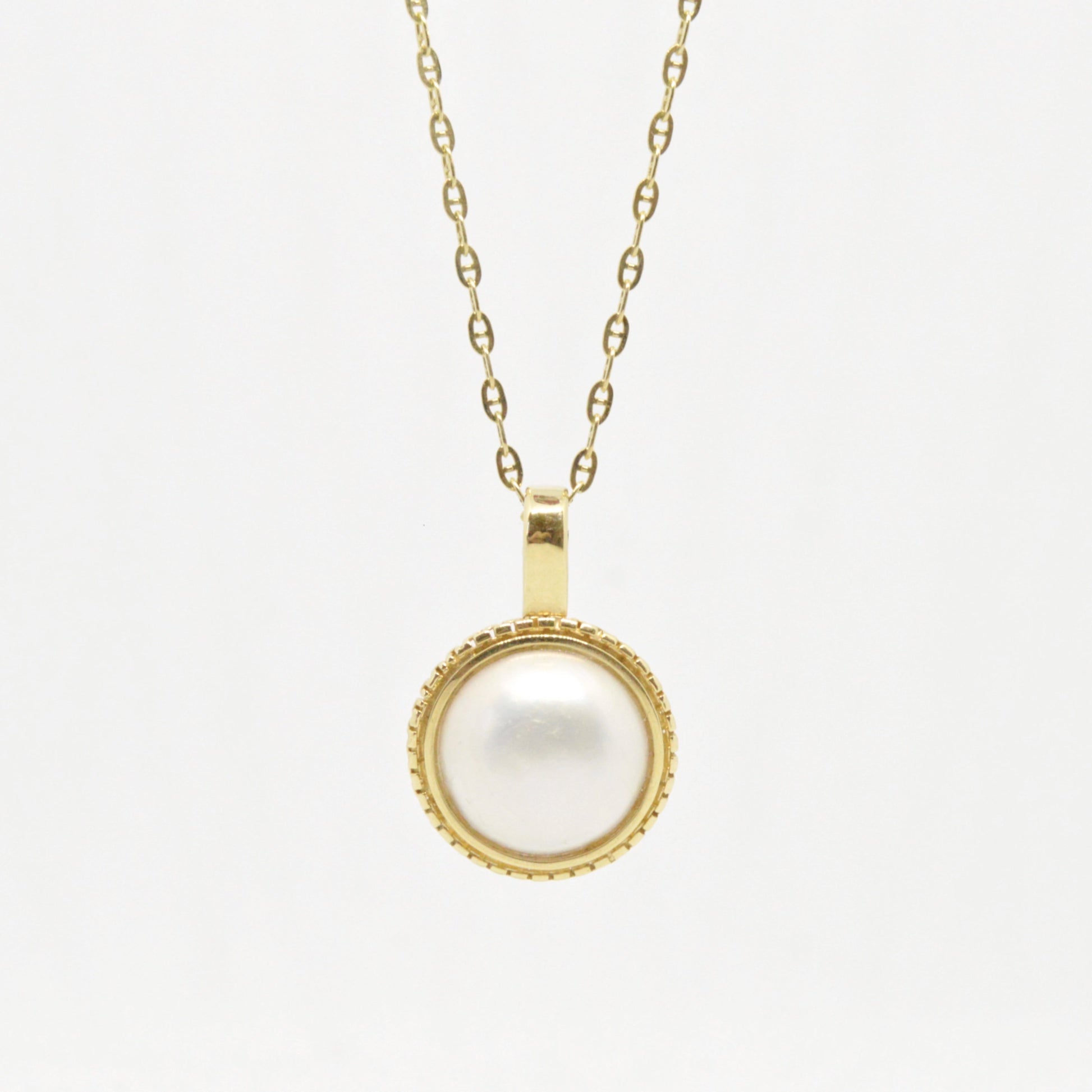  Pendentif Perle Mabé #45