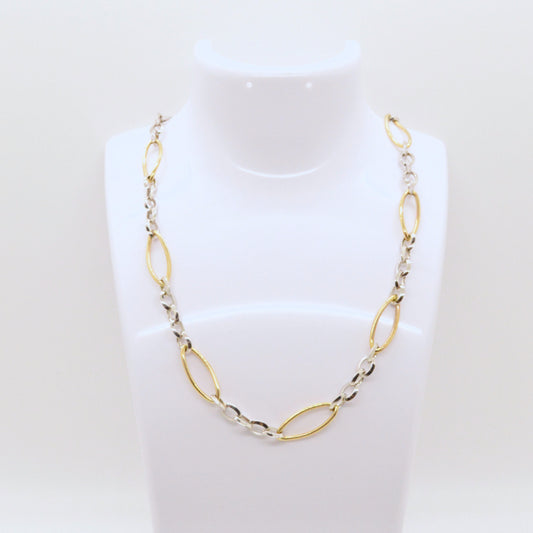  Collier Deux Tons C4006