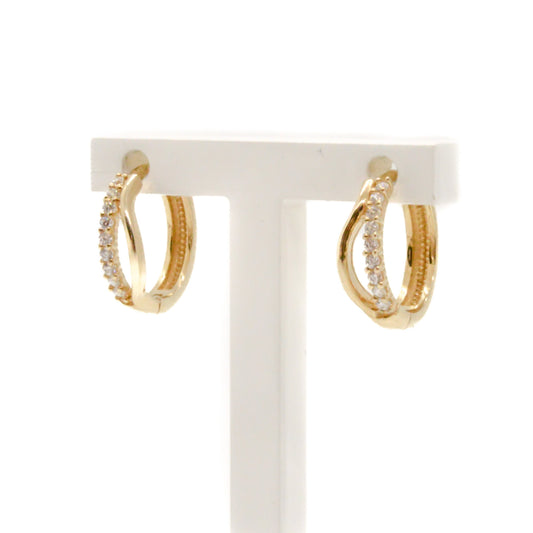  Boucles D'oreilles Huggies H136Y