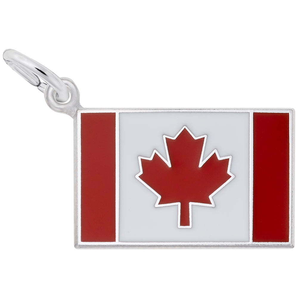 Pendentif Drapeau Du Canada PS165