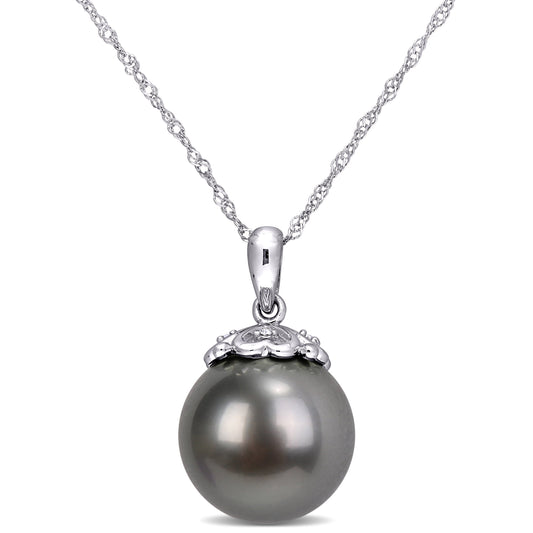  Collier Perle Et Diamants #106