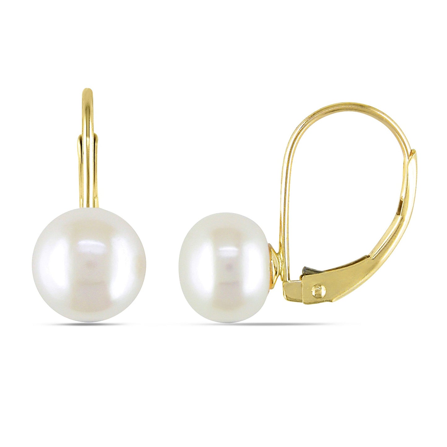  Boucles D'oreilles Tombantes à Perle EP38