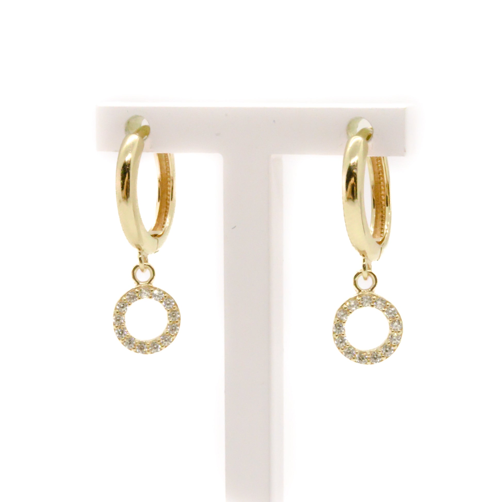  Boucles D'oreilles Huggies H133Y