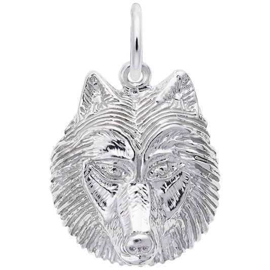  Pendentif Tête De Loup PS128
