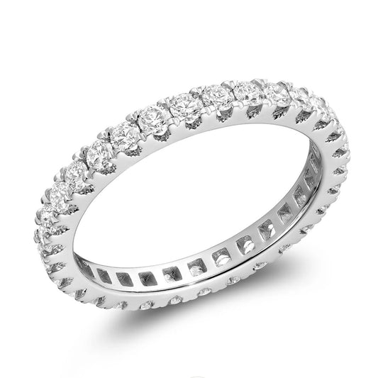  Bague éternité à Diamants 1 Carat DR140