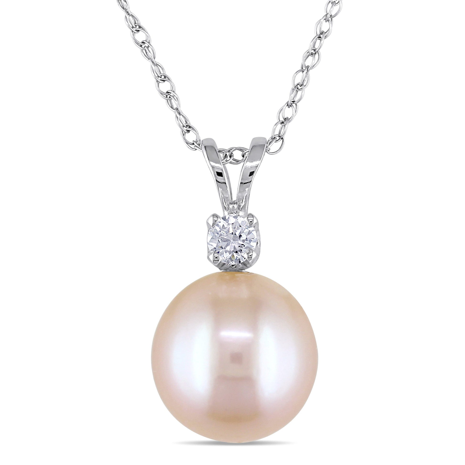  Collier Perle Rose #107